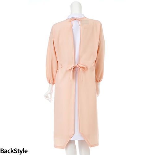 ナガイレーベン ケアガウン KEX-1140 エプロン 介護 介護士 介護用 制服 ユニフォーム 汚れ防止 おしゃれ かわいい看護師 ナース 医療 医療用 保育士 訪問介護