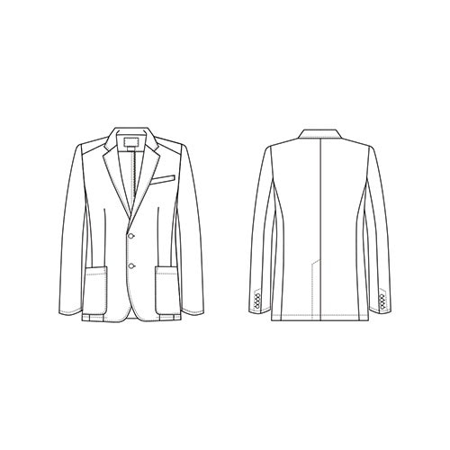 ドクターコート 白衣 1011TW メンズジャケット(シングル) FOLK フォーク メンズ 男性用 長袖 医師 病院 薬剤師 薬局 医療用 制服 ユニフォーム 襟 スーツ ストレッチ 伸びる おしゃれ かっこいい おすすめ