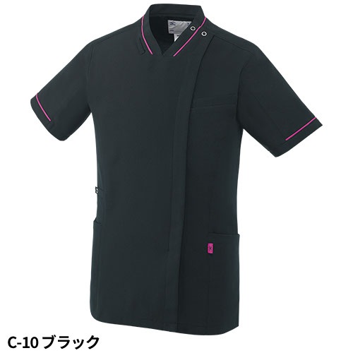 スクラブ 白衣 メンズ レディース 男女兼用 ユニセックス ミズノ MIZUNO ファスナースクラブ[兼用] MZ-0500 医療 制服 ユニフォーム 医者 医師 看護師 ナース 病院 おしゃれ かわいい 可愛い かっこいい医療用 手術衣 オペ着 クリニック