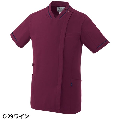 スクラブ 白衣 メンズ レディース 男女兼用 ユニセックス ミズノ MIZUNO ファスナースクラブ[兼用] MZ-0500 医療 制服 ユニフォーム 医者 医師 看護師 ナース 病院 おしゃれ かわいい 可愛い かっこいい医療用 手術衣 オペ着 クリニック