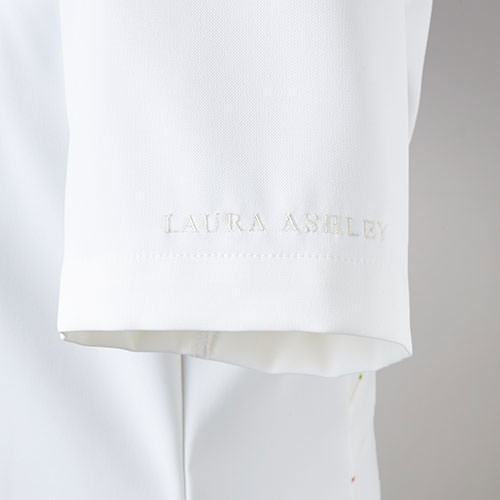 スクラブ 白衣 LW601 医療 襟なし 住商モンブラン ローラアシュレイ レディース 女性用 半袖 医師 医者 看護師 ナース 研修医 医療用 作業療法 人気 手術衣 オペ着 シンプル 軽量 かわいい 可愛い 病院 おしゃれ