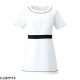 チュニック 白衣 CL-0183 Calala キャララ チトセ 半袖 看護師 ナース ナース服 レディース 女性用 医療用 制服 ユニフォーム おしゃれ かわいい 可愛い 人気 病院 エステ サロン 上品 ストレッチ スカート