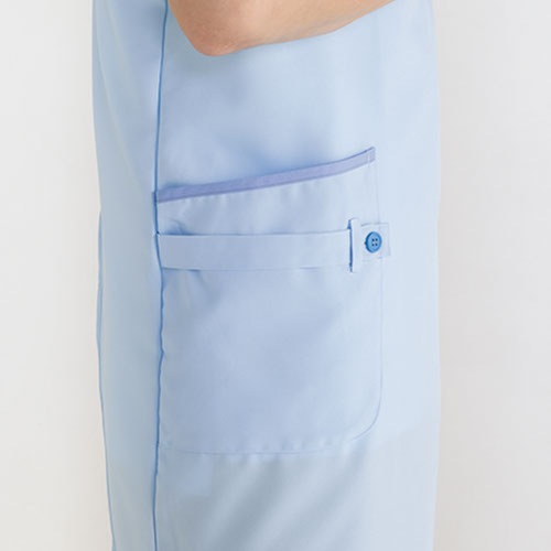 住商モンブラン エプロン(兼用) 32-5013・5014・5015・5019 エプロン 介護 介護士 介護用 ナース 看護師 制服 ユニフォーム 汚れ防止 おしゃれ かわいい 可愛い かっこいい かぶり 食事 着脱簡単 ずれにくい