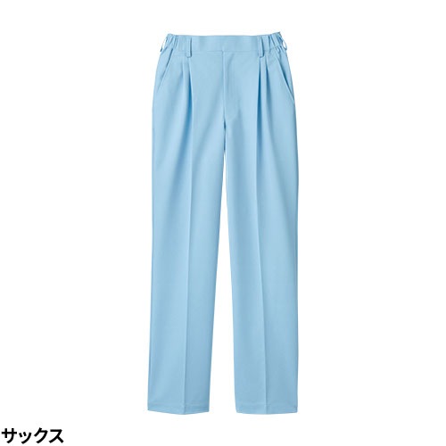 パンツ 52-745・742・746・743 白衣 ズボン 住商モンブラン スクラブ メンズ 男性用 医療 制服 ユニフォーム 医者 医師 看護師 ナース ツータック ゆったり 事務 病院 制菌 制電 おしゃれ かっこいい