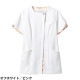 ジャケット 白衣 ナースウェア LW802 医療 治療 襟なし 住商モンブラン ローラアシュレイ レディース 女性用 半袖 医師 医者 看護師 ナース 医療用 病院 病院見学 人気 上衣 医務衣 診察衣 軽量 制菌 制電 かわいい 可愛い おしゃれ