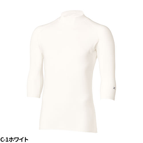 [ 特別価格 ]【メール便対応】ミズノ MIZUNO ローネック アンダーウェア 7分袖 [男] MZ-0305 MZ0305 スクラブインナー Tシャツ アンダーシャツ 医療 制服 ユニフォーム 医者 医師 看護師 ナース 病院 おしゃれ かっこいい 動きやすい