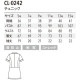 チュニック 白衣 CL-0242 Calala キャララ チトセ 半袖 看護師 ナース ナース服 レディース 女性用 医療用 制服 ユニフォーム おしゃれ かわいい 可愛い 人気 病院 エステ サロン 襟付き 前開き ファスナー