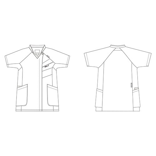 スクラブ 白衣 メンズ レディース 男女兼用 ユニセックス FOLK フォーク ジップスクラブ 7120SC、7121SC 医療 制服 ユニフォーム 医者 医師 看護師 ナース 病院 おしゃれ かわいい 可愛い かっこいい医療用 手術衣 オペ着 クリニック