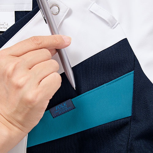 スクラブ 白衣 メンズ レディース 男女兼用 ユニセックス FOLK フォーク ジップスクラブ 7120SC、7121SC 医療 制服 ユニフォーム 医者 医師 看護師 ナース 病院 おしゃれ かわいい 可愛い かっこいい医療用 手術衣 オペ着 クリニック