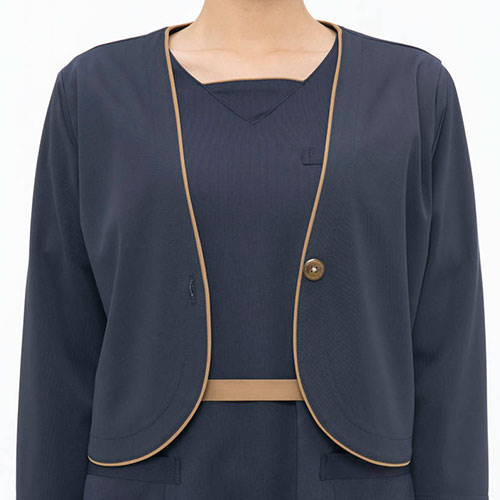 カーディガン AY-6220 ナガイレーベン Naway 医療用 看護師 ナース 長袖 秋 冬 春 病院 レディース 女性用 ショート丈 短め 薄手 無地 事務 受付 上品 高級 制服 ユニフォーム おしゃれ かわいい 可愛い