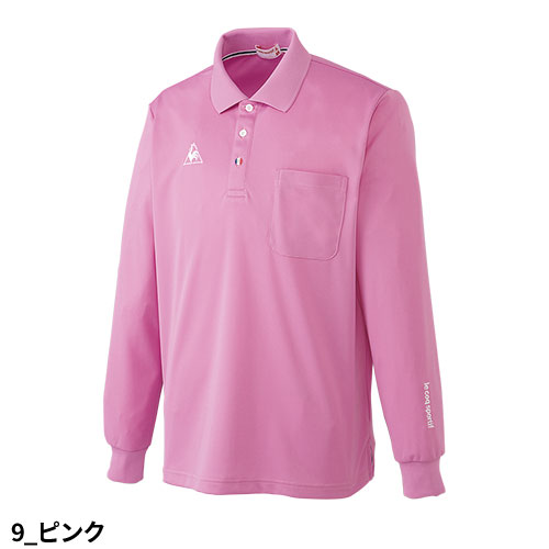 メール便対応】長袖 ポロシャツ UZL8029 ルコックスポルティフ 介護