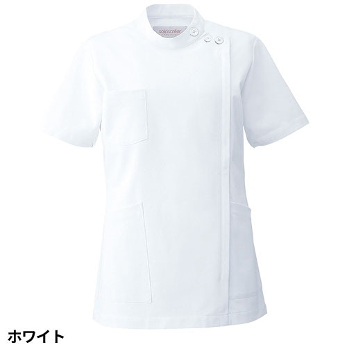 ケーシー 白衣 女子上衣 2010CR FOLK フォーク 医療 治療 レディース 女性用 半袖 医師 医者 看護師 ナース 医療用 作業療法 上衣 医務衣 診察衣 動きやすい 病院 クリニック ストレッチ 伸びる 人気 かわいい 可愛い おしゃれ おすすめ