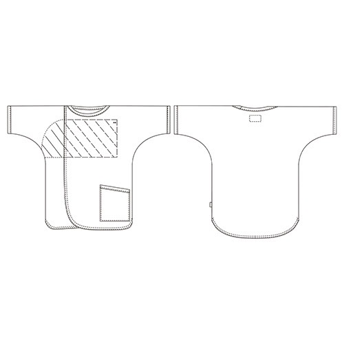 検診衣 FOLK フォーク 7086BK 病衣 入院着 患者衣 患者着 上衣 ユニセックス 男女兼用 じんべい 甚平 パジャマ 検査 検診 健康診断 入院 患者 院内着 病院 介護 高級 おしゃれ かわいい 可愛い かっこいい