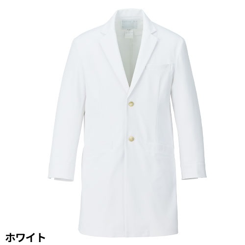ドクターコート 白衣 メンズ 男性用 ラフィーリア オンワード メンズショートコート CO-6011 医師 薬剤師 医療 制服 ユニフォーム 病院 おしゃれ かっこいい プロ仕様診察衣 実習衣 クリニック