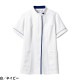ジャケット 白衣 ケーシー 73 -2062 ～ -2066 医療 治療 襟なし 住商モンブラン レディース 女性用 半袖 医師 医者 看護師 ナース 医療用 病院 作業療法 人気 上衣 医務衣 診察衣 制菌 吸汗 可愛い かわいい おしゃれ おすすめ