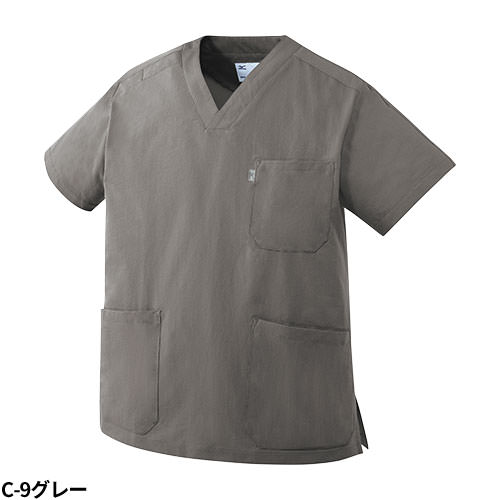 【メール便対応】スクラブ 白衣 医療 ミズノ MIZUNO ユニセックス 男女兼用 半袖 MZ-0300 ドクター 医者 医師 看護師 ナース 研修医 医療用 人気 手術衣 制服 ユニフォーム ストレッチ 動きやすい 抗ウイルス 病院 かっこいい 可愛い かわいい 快適