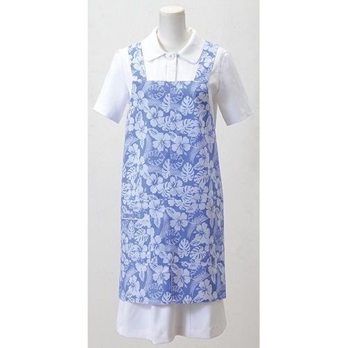 アロハエプロン(H型) エプロン 介護 介護士 ヘルパー 食事 介護用 介護施設 レディース 女性用 メンズ 男性用 ユニセックス ディーフェイズ DE-0004 ポリエステル 花柄 制服 ユニフォーム 看護師 ナース 業務用 おしゃれ かわいい 可愛い かっこいい 通販