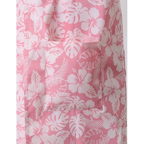 アロハエプロン(H型) エプロン 介護 介護士 ヘルパー 食事 介護用 介護施設 レディース 女性用 メンズ 男性用 ユニセックス ディーフェイズ DE-0004 ポリエステル 花柄 制服 ユニフォーム 看護師 ナース 業務用 おしゃれ かわいい 可愛い かっこいい 通販