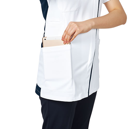 【メール便対応】スクラブ 白衣 医療 ミズノ MIZUNO レディース 女性用 半袖 MZ-0238 ファスナー 前開き 医師 医者 看護師 ナース 人気 手術衣 オペ着 制服 ユニフォーム 抗ウイルス 快適 病院 介護 薬剤師 可愛い かわいい おしゃれ 動きやすい