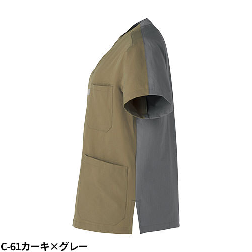 【メール便対応】スクラブ 白衣 ミズノ MIZUNO ユニセックス 男女兼用 半袖 MZ-0302 医師 医者 看護師 ナース 研修医 医療用 人気 手術衣 制服 ユニフォーム 動きやすい 抗ウイルス 病院 介護 かっこいい 可愛い かわいい アースカラー 軽い 快適