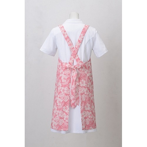 アロハエプロン(X型) エプロン 介護 介護士 ヘルパー 食事 介護用 介護施設 レディース 女性用 メンズ 男性用 ユニセックス ディーフェイズ DE-0005 ポリエステル 花柄 たすき掛け ユニフォーム 看護師 ナース 業務用 おしゃれ かわいい 可愛い かっこいい