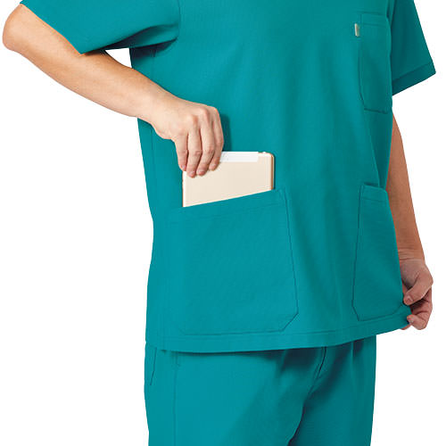 【メール便対応】スクラブ 白衣 医療 ミズノ MIZUNO ユニセックス 男女兼用 半袖 MZ-0311 医師 医者 看護師 ナース 医療用 人気 手術衣 制服 ユニフォーム 涼しい ストレッチ 伸びる 軽量 制電 病院 かっこいい 可愛い かわいい おしゃれ 動きやすい