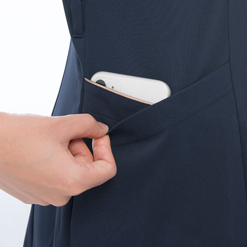 チュニック 白衣 LX-3642 AY-3742 ナガイレーベン Naway 半袖 看護師 ナース ナース服 レディース 女性用 医療用 ショート丈 短め 制服 ユニフォーム おしゃれ かわいい 可愛い 人気 病院 エステ サロン 上品 襟付き 春 夏 秋 冬