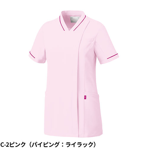 【メール便対応】スクラブ 白衣 医療 ミズノ MIZUNO レディース 女性用 半袖 MZ-0151 医師 医者 看護師 ナース 研修医 医療用 人気 手術衣 オペ着 制服 ユニフォーム ストレッチ 速乾 抗ウイルス 制電 病院 可愛い かわいい おしゃれ 動きやすい