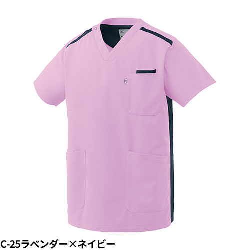 【メール便対応】スクラブ 白衣 医療 ミズノ MIZUNO ユニセックス 男女兼用 半袖 MZ-0240 ポケット 多い 医師 医者 看護師 ナース 研修医 医療用 人気 手術衣 制服 ユニフォーム 抗ウイルス 快適 病院 エステ かっこいい 可愛い かわいい おしゃれ