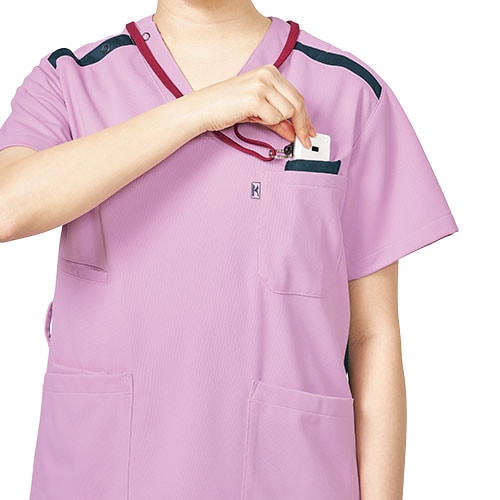 【メール便対応】スクラブ 白衣 医療 ミズノ MIZUNO ユニセックス 男女兼用 半袖 MZ-0240 ポケット 多い 医師 医者 看護師 ナース 研修医 医療用 人気 手術衣 制服 ユニフォーム 抗ウイルス 快適 病院 エステ かっこいい 可愛い かわいい おしゃれ