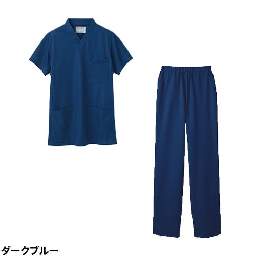 スクラブ 上下セット 白衣 パンツ 住商モンブラン ユニセックス 男女兼用 半袖 医療 医師 医者 歯医者 看護師 ナース ナース服 手術衣 薄手 速乾 ポケット 楽 72 -614 ～ -619・-630 72 -1164 ～ -1169・-1630