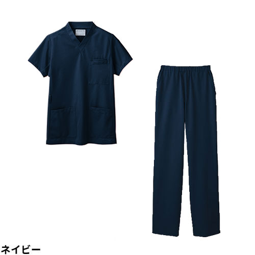 スクラブ 上下セット 白衣 パンツ 住商モンブラン ユニセックス 男女兼用 半袖 医療 医師 医者 歯医者 看護師 ナース ナース服 手術衣 薄手 速乾 ポケット 楽 72 -614 ～ -619・-630 72 -1164 ～ -1169・-1630