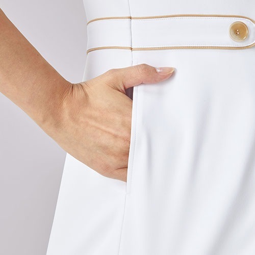 ワンピース 医療用 看護師 ナース ナース服 ナースウェア 白衣 看護服 制服 半袖 女性 レディース FOLK フォーク 3025SC-1 3025SC-2 3025SC-17 病院 クリニック エステ サロン おしゃれ かわいい 可愛い