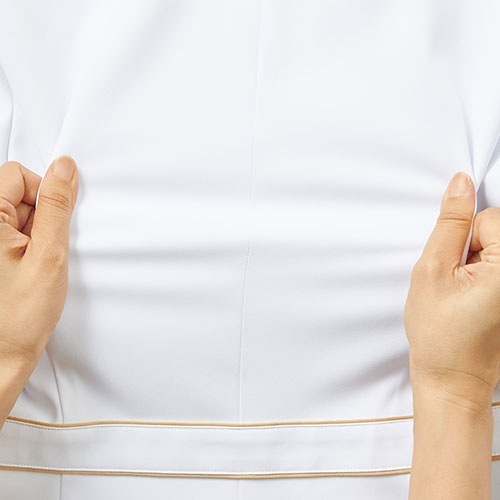 ワンピース 医療用 看護師 ナース ナース服 ナースウェア 白衣 看護服 制服 半袖 女性 レディース FOLK フォーク 3025SC-1 3025SC-2 3025SC-17 病院 クリニック エステ サロン おしゃれ かわいい 可愛い