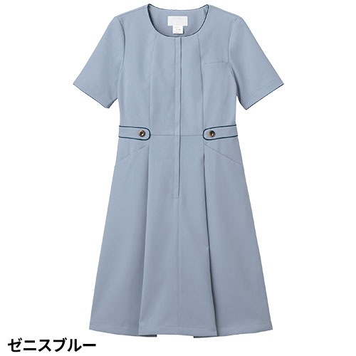 ワンピース 医療用 看護師 ナース ナース服 ナースウェア 白衣 看護服 制服 半袖 女性 レディース FOLK フォーク 3025SC-1 3025SC-2 3025SC-17 病院 クリニック エステ サロン おしゃれ かわいい 可愛い