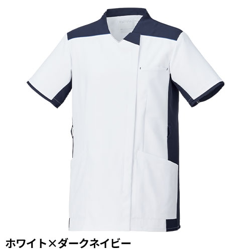 スクラブ 白衣 メンズ レディース 男女兼用 ユニセックス ラフィーリア オンワード 男女兼用ファスナースクラブ HS-8168、HS-8169、HS-8170、HS-8171、HS-8172、HS-8173、HS-8174、HS-8175、HS-8176、HS-8177 医療 制服 ユニフォーム 医者 医師 看護師 ナース 病院 おしゃれ