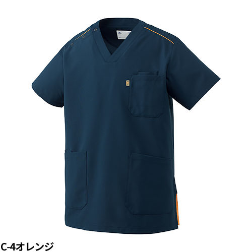 メール便対応】スクラブ 白衣 医療 ミズノ MIZUNO ユニセックス 男女