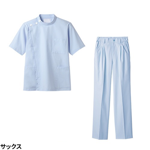 ケーシー 上下セット 白衣 パンツ 住商モンブラン メンズ 男性用 医療 