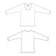 スクラブインナー Tシャツ FOLK フォーク ポカポカレディスカットソー 7.5分袖 七分袖 9003 レディース 女性用 アンダーシャツ インナーシャツ 医療用 秋冬 医療 制服 ユニフォーム 医者 看護師 ナース 病院 おしゃれ 可愛い かわいい