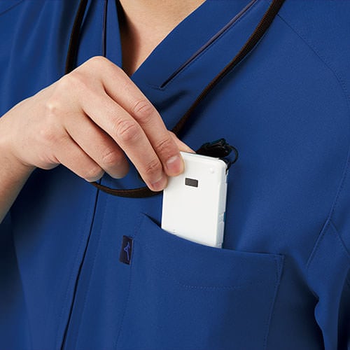 【メール便対応】スクラブ 白衣 医療 ミズノ MIZUNO ユニセックス 男女兼用 半袖 MZ-0150 医師 医者 看護師 ナース 研修医 医療用 人気 手術衣 オペ着 ストレッチ 速乾 抗ウイルス 制電 病院 かっこいい 可愛い かわいい おしゃれ 動きやすい