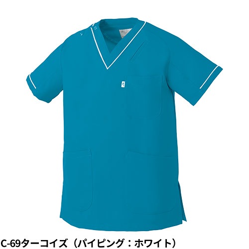 【メール便対応】スクラブ 白衣 医療 ミズノ MIZUNO ユニセックス 男女兼用 半袖 MZ-0092 医者 看護師 ナース 研修医 医療用 人気 手術衣 オペ着 制服 ユニフォーム 抗ウイルス ストレッチ 速乾 病院 かっこいい 可愛い かわいい おしゃれ 安い