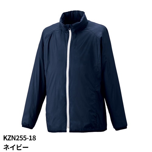 ウィンドブレーカー アウター 介護服 上着 防寒 KAZEN カゼン KZN255
