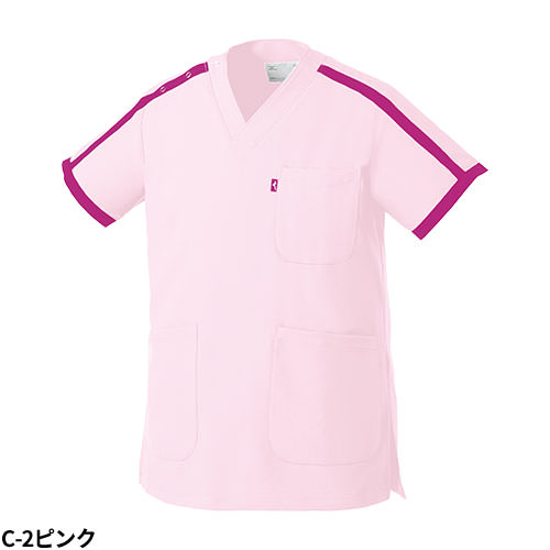 【メール便対応】スクラブ 白衣 医療 ミズノ MIZUNO ユニセックス 男女兼用 半袖 MZ-0090 医師 医者 看護師 ナース 研修医 医療用 人気 手術衣 ユニフォーム ストレッチ 伸びる 制電 消臭 病院 歯医者 介護 かっこいい 可愛い かわいい おしゃれ