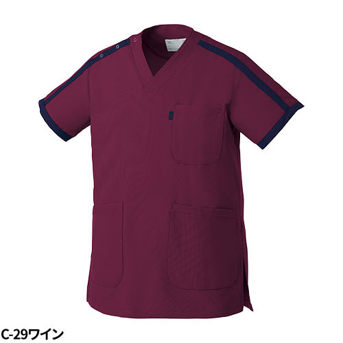 【メール便対応】スクラブ 白衣 医療 ミズノ MIZUNO ユニセックス 男女兼用 半袖 MZ-0090 医師 医者 看護師 ナース 研修医 医療用 人気 手術衣 ユニフォーム ストレッチ 伸びる 制電 消臭 病院 歯医者 介護 かっこいい 可愛い かわいい おしゃれ