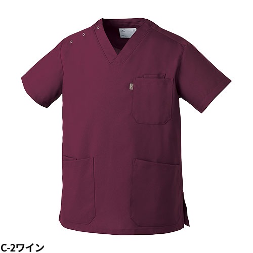 【メール便対応】スクラブ 白衣 医療 ミズノ MIZUNO ユニセックス 男女兼用 半袖 MZ-0021 医師 医者 看護師 ナース ナース服 人気 手術衣 オペ着 制服 ユニフォーム ポケット 抗ウイルス 軽い 病院 かっこいい 可愛い かわいい おしゃれ 動きやすい