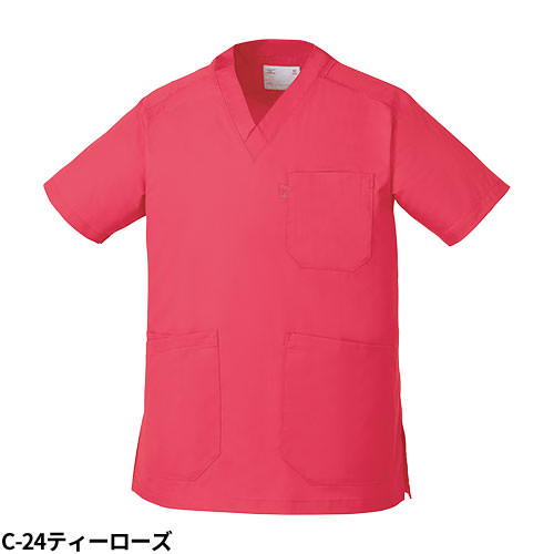 【メール便対応】スクラブ 白衣 医療 ミズノ MIZUNO ユニセックス 男女兼用 半袖 MZ-0120 医師 医者 看護師 ナース 研修医 医療用 人気 手術衣 オペ着 制服 ユニフォーム 冷感 吸汗 速乾 病院 動物病院 小児科 かっこいい 可愛い かわいい おしゃれ