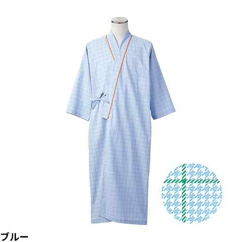 [ 特別価格 ]患者衣 8分袖 八分袖 ガウン 住商モンブラン 59 -441 ～ -445 検診衣 病衣 入院着 患者着 浴衣 浴衣式 メンズ レディース 男女兼用 検査 検診 健康診断 入院 患者 院内着 病院 介護 格安 安い おしゃれ かわいい かっこいい