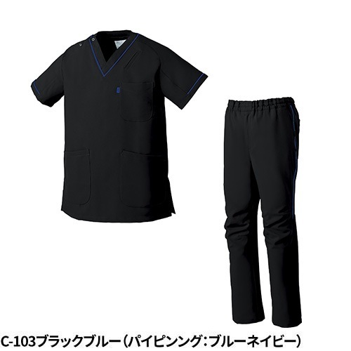 【メール便対応】スクラブ 白衣 上下セット パンツ MIZUNO ミズノ ユニセックス 男女兼用 医療 医師 医者 看護師 ナース 手術衣 MZ-0092 MZ-0093 MZ0092 MZ0093 人気 制服 ユニフォーム 病院 ストレッチ ポケット おしゃれ かわいい かっこいい