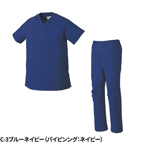 【メール便対応】スクラブ 白衣 上下セット パンツ MIZUNO ミズノ ユニセックス 男女兼用 医療 医師 医者 看護師 ナース 手術衣 MZ-0092 MZ-0093 MZ0092 MZ0093 人気 制服 ユニフォーム 病院 ストレッチ ポケット おしゃれ かわいい かっこいい