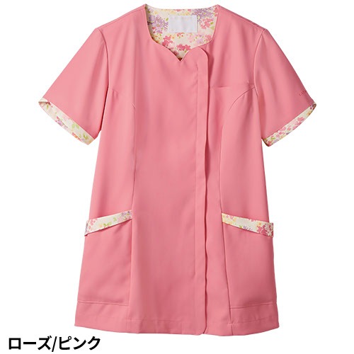 スクラブ 白衣 レディース 女性用 住商モンブラン スクラブ レディス 半袖 LW604-12、LW604-22、LW604-33、LW604-62、LW604-83 医療 制服 ユニフォーム 医者 医師 看護師 ナース 病院 おしゃれ かわいい 可愛い医療用 手術衣 オペ着 クリニック